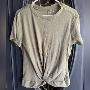 Sage green short sleeve shirt